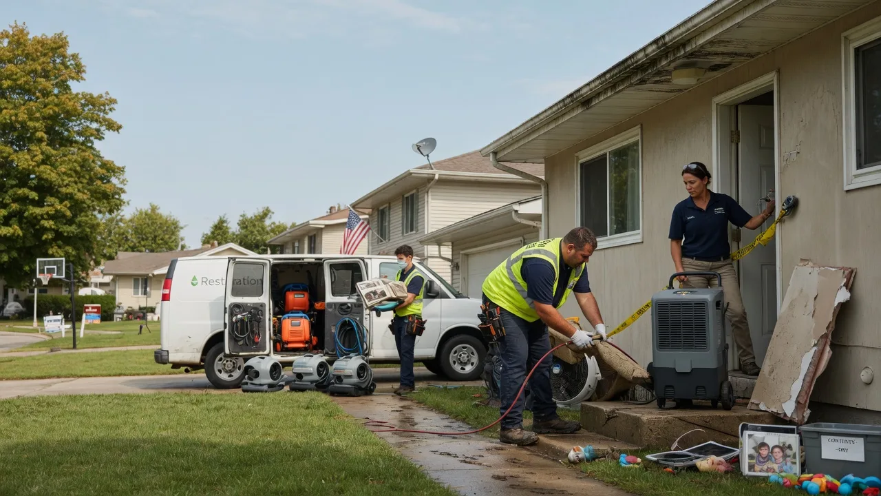 Water Damage Restoration in Central, IN near me